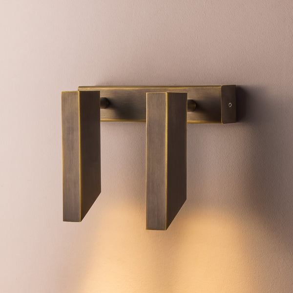 Pooky - Double Andor Ip54 Adjustable Wall Light - Bronze