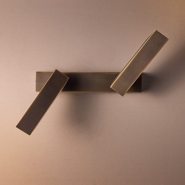 Pooky - Double Andor Ip54 Adjustable Wall Light - Bronze