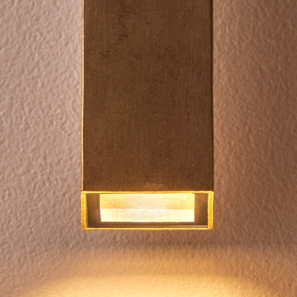 Pooky - Andor Ip54 Up And Down Wall Light - Brass