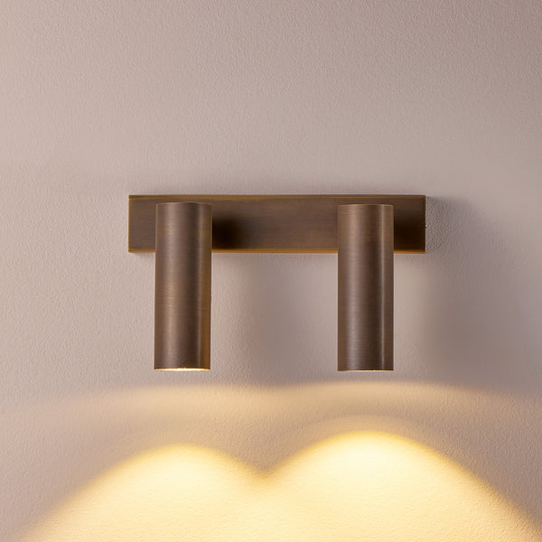 Pooky - Double Austell Ip54 Spotlight - Bronze