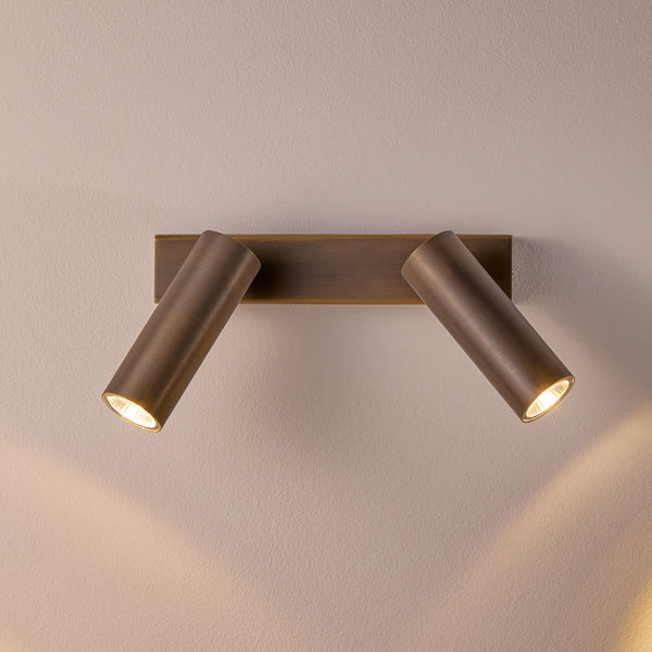 Pooky - Double Austell Ip54 Spotlight - Bronze