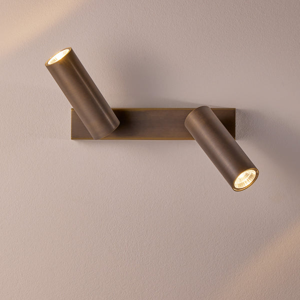 Pooky - Double Austell Ip54 Spotlight - Bronze