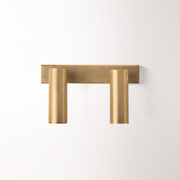 Pooky - Double Austell Ip54 Spotlight - Brass