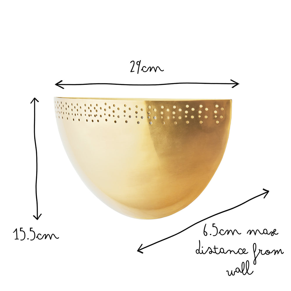 Pooky - Bahia Wall Light - Brass