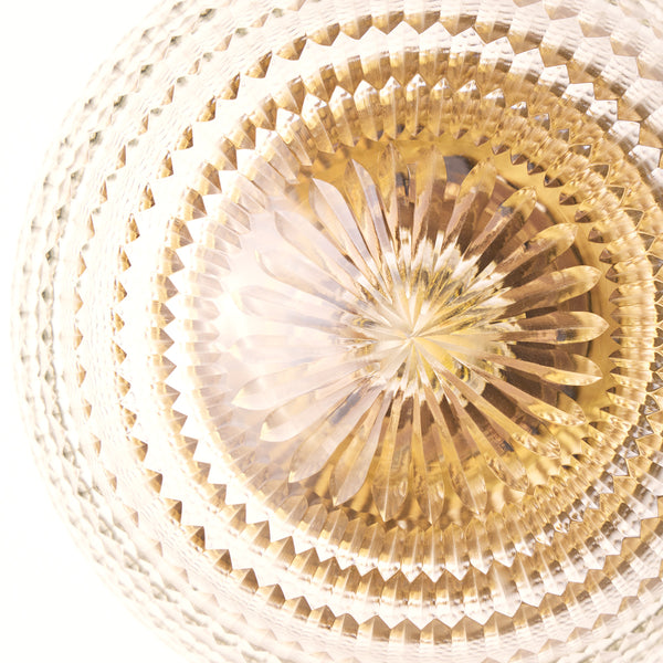 Pooky - Larger Burgh Ip54 Wall Light - Glass And Brass