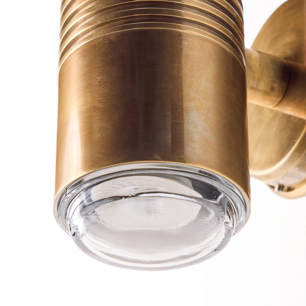 Pooky - Larger Blythe Ip54 Wall Light - Outdoor - Antique Brass