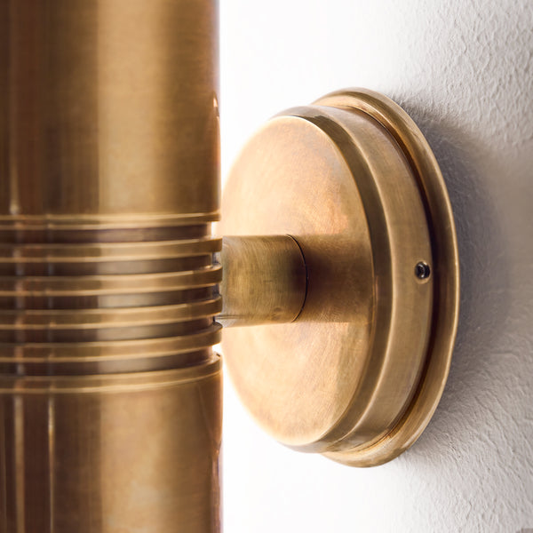 Pooky - Larger Blythe Ip54 Wall Light - Outdoor - Antique Brass