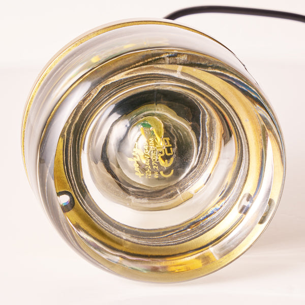 Pooky - Bremer Ip44 Bulkhead Wall Light - Antique Brass
