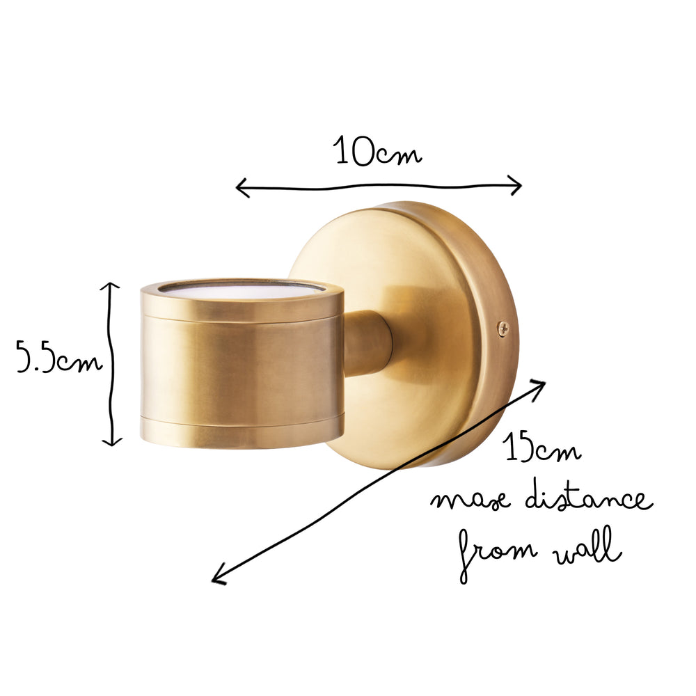 Pooky - Bettina Wall Light - Brass