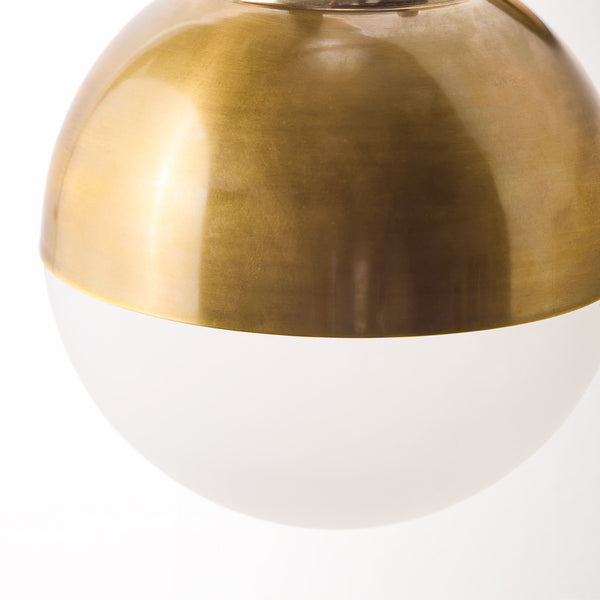 Pooky - Claridge Exterior ip54 Wall Light - Glass And Brass