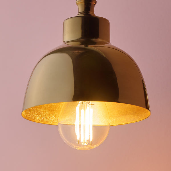 Pooky - Carmel Wall Light - Antiqued Brass Finish