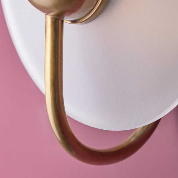 Pooky - Dulce Wall Light - Frosted Glass
