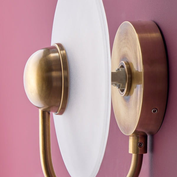 Pooky - Dulce Wall Light - Frosted Glass