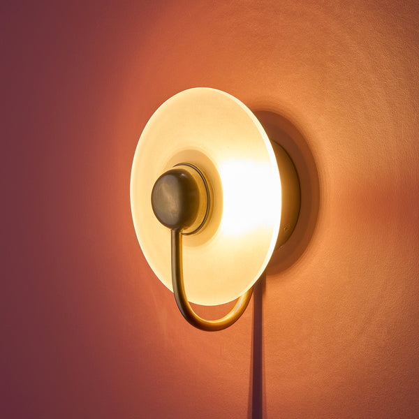 Pooky - Dulce Wall Light - Frosted Glass