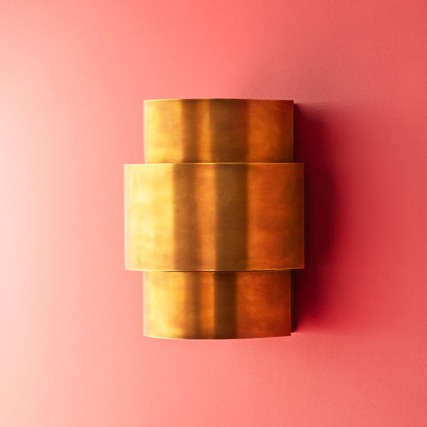 Pooky - Dorsey Wall Light - Antique Brass Finish