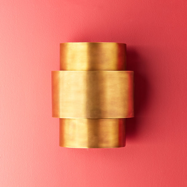 Pooky - Dorsey Wall Light - Antique Brass Finish