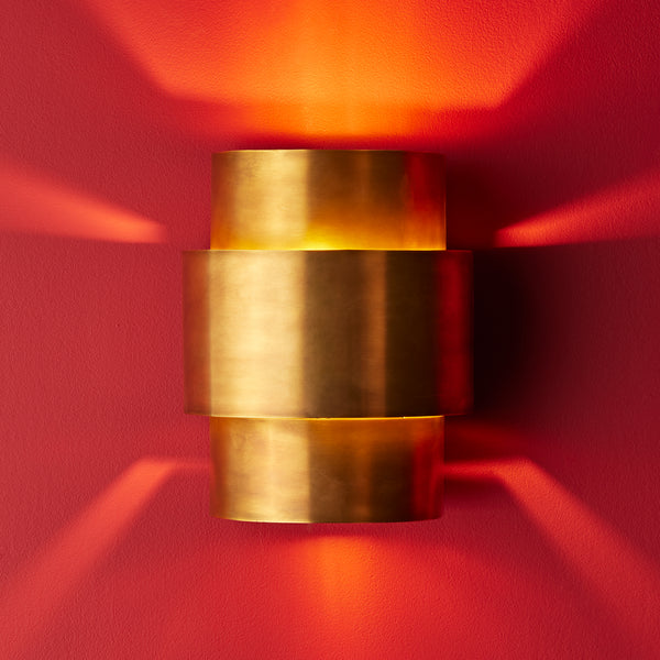 Pooky - Dorsey Wall Light - Antique Brass Finish