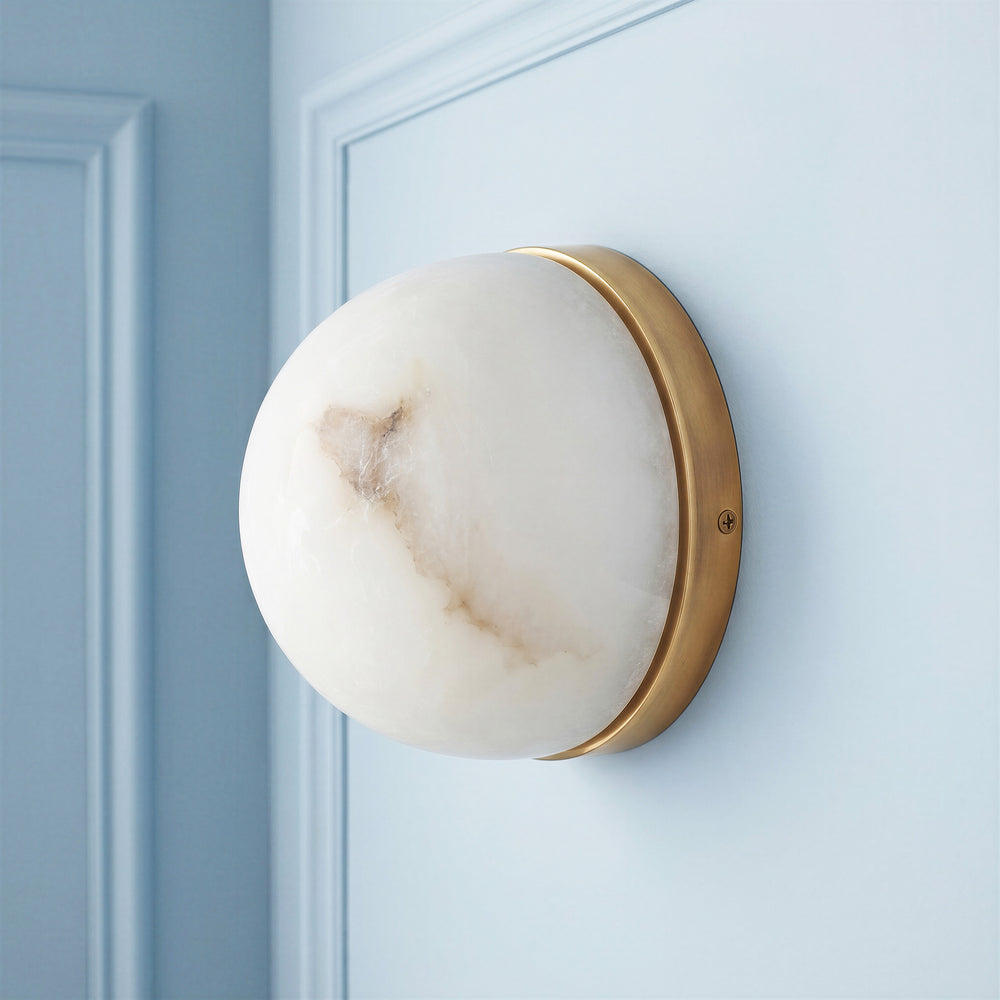 Pooky - IP65 Eastwood Wall Light - Alabaster