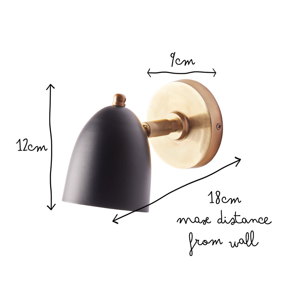 Pooky - Errol Wall Light - Black