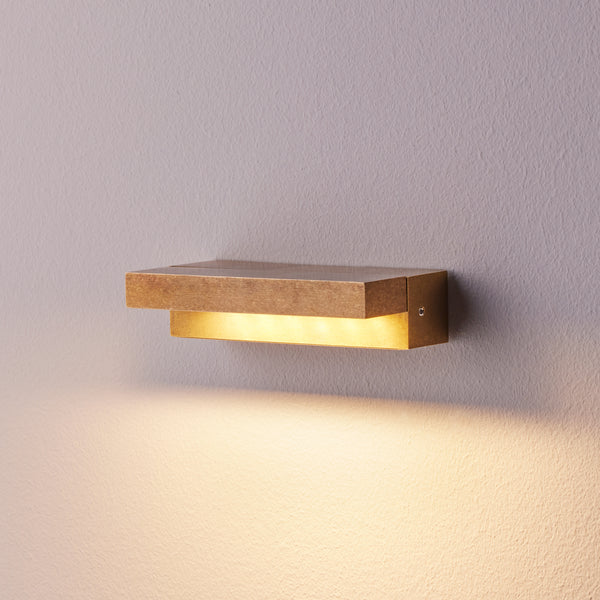 Pooky - Gara Ip54 Down Wall Lighter - Brass