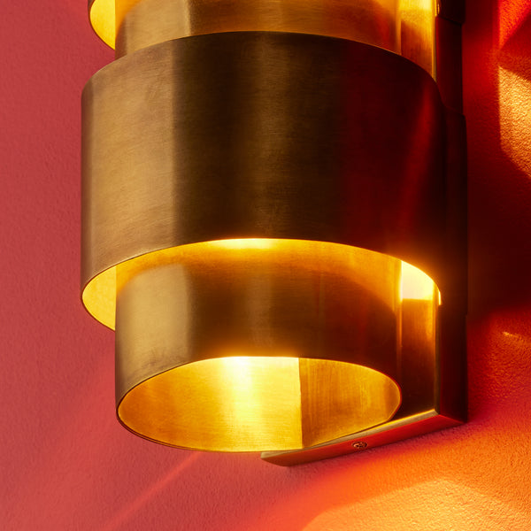 Pooky - Goodman Wall Light - Antique Brass Finish