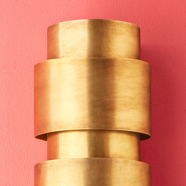 Pooky - Goodman Wall Light - Antique Brass Finish