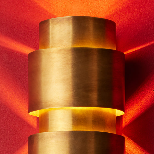 Pooky - Goodman Wall Light - Antique Brass Finish