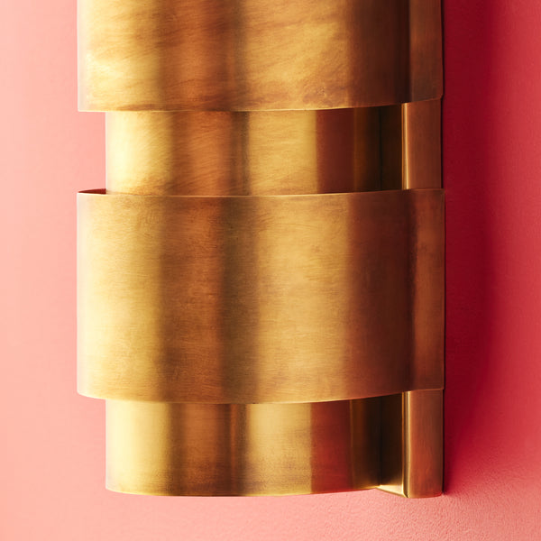 Pooky - Goodman Wall Light - Antique Brass Finish