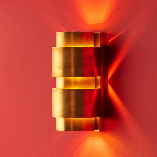 Pooky - Goodman Wall Light - Antique Brass Finish