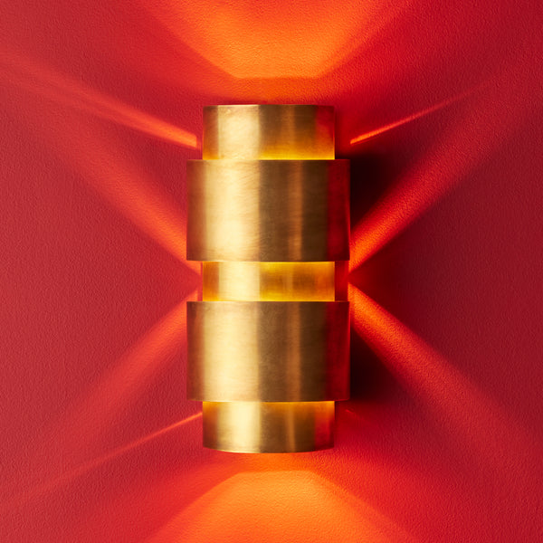 Pooky - Goodman Wall Light - Antique Brass Finish