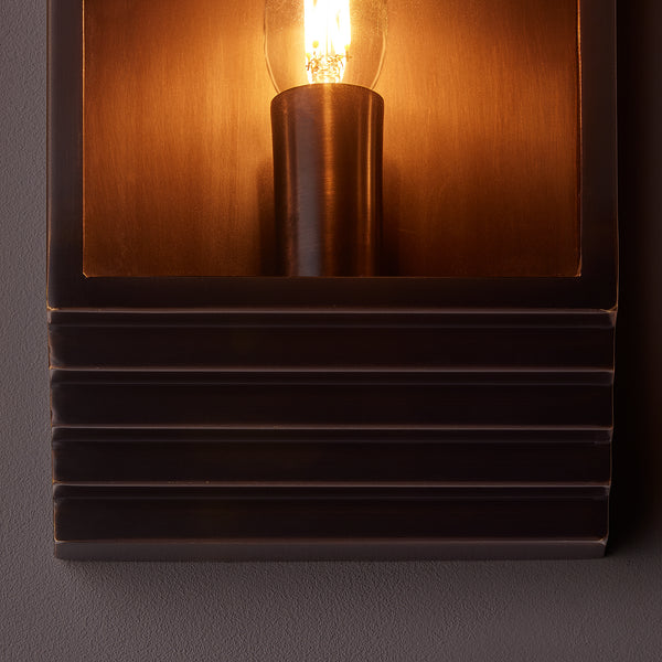 Pooky - Hayle Ip44 Exterior Wall Light - Bronze