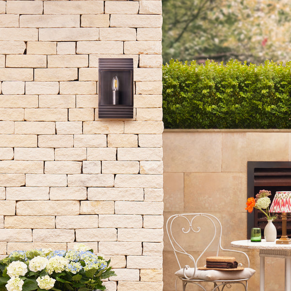 Pooky - Hayle Ip44 Exterior Wall Light - Bronze