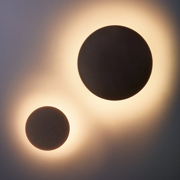 Pooky - Helios Ip44 Wall Light - Smaller - Brushed Bronze Aluminium