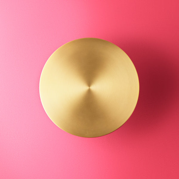 Pooky - Helios Ip44 Wall Light - Larger - Brushed Gold Aluminium