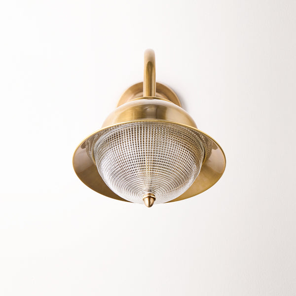 Pooky - Holophane Ip44 Exterior Wall Light - Brass