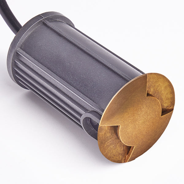 Pooky - Iona Ip67 Recessed Deck Light - Brass