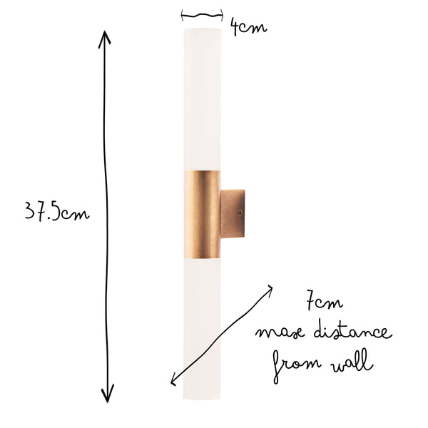 Pooky - Kenobi Ip65 Wall Light - Brass