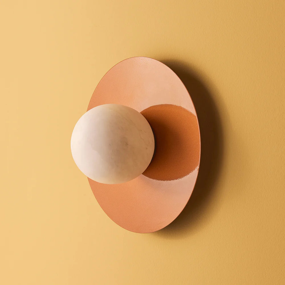 Pooky Leela Wall Light in orange