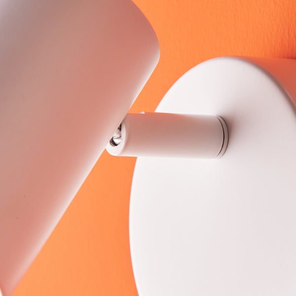 Pooky - Lewis single Wall Light - White - With switch