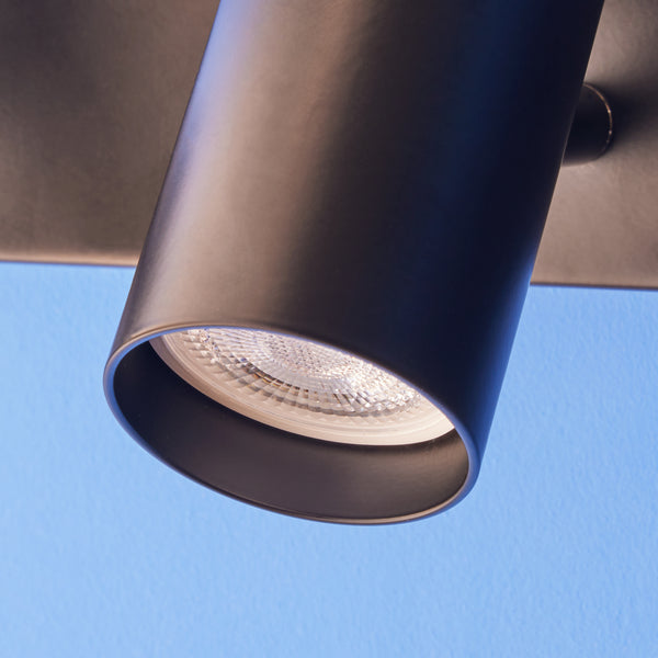 Pooky - Lewis Double Wall Spotlight - Black