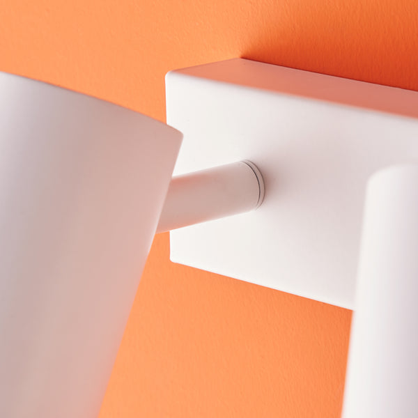 Pooky - Lewis Double Wall Spotlight - White