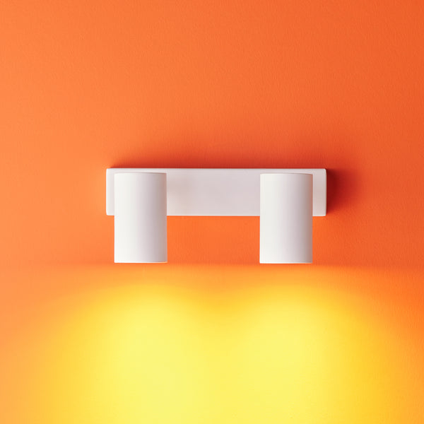 Pooky - Lewis Double Wall Spotlight - White