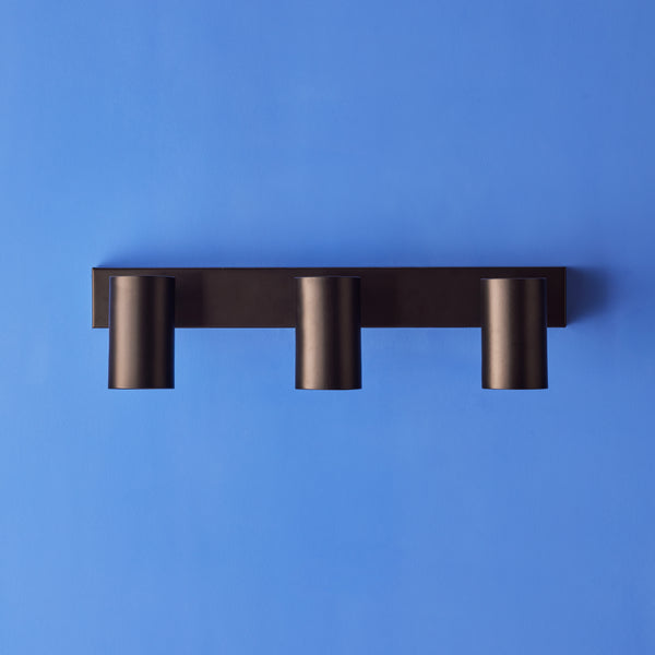 Pooky - Lewis Triple Wall Spotlight - Black