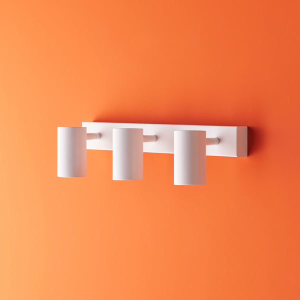 Pooky - Lewis Triple Wall Spotlight - White