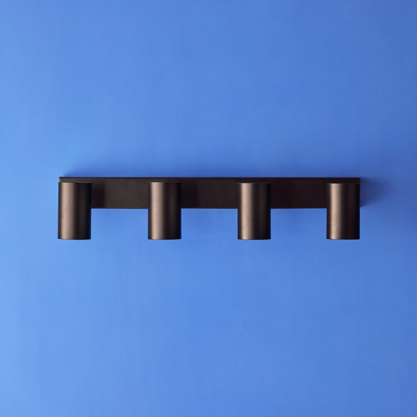 Pooky - Lewis Quadruple Wall Spotlight - Black