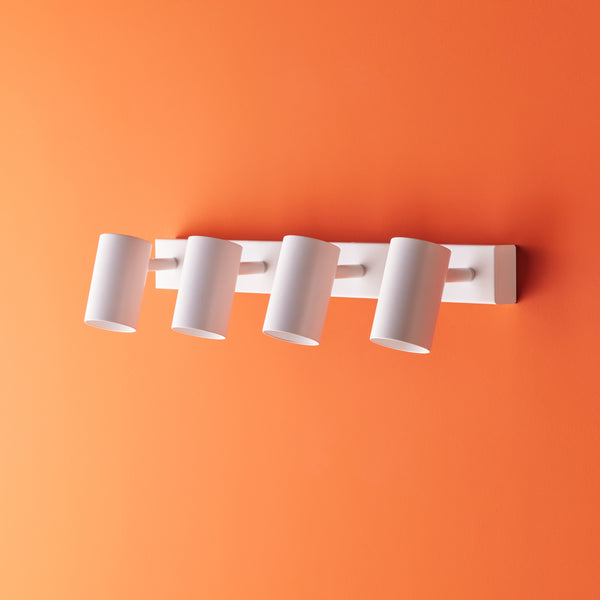 Pooky - Lewis Quadruple Wall Spotlight - White