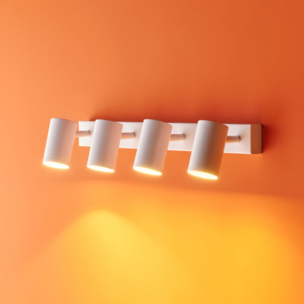 Pooky - Lewis Quadruple Wall Spotlight - White