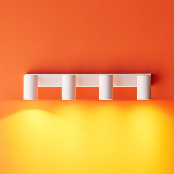 Pooky - Lewis Quadruple Wall Spotlight - White