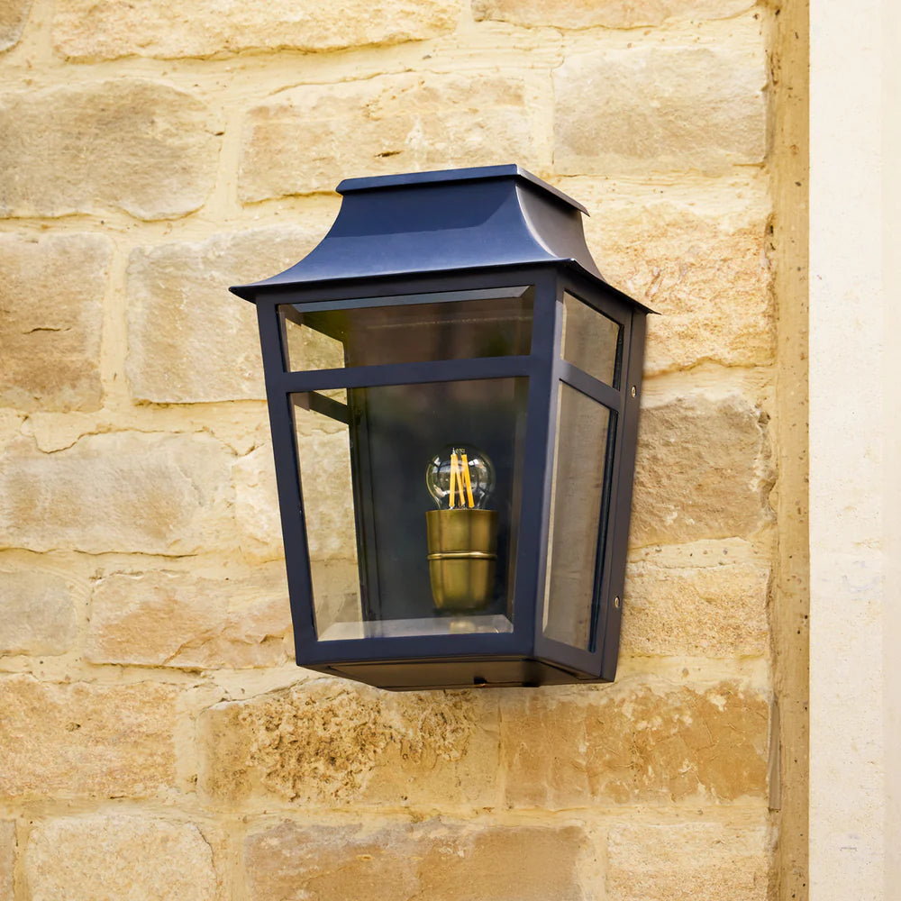 Pooky Majorelle IP44 Wall Light in Blue
