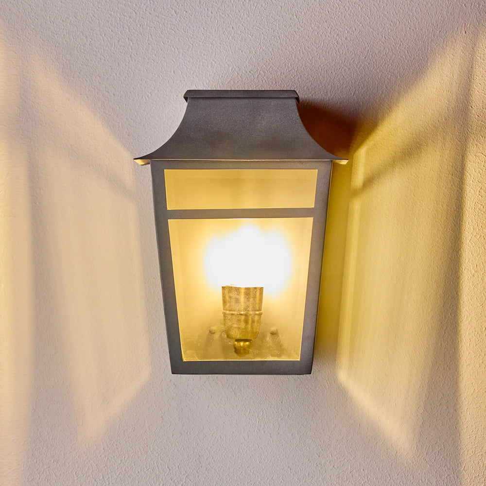 Pooky Majorelle IP44 Wall Light in Grey